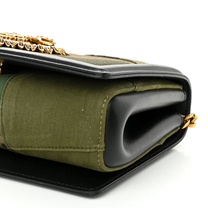 Dolce & Gabbana Calfskin Camouflage Pattern Medium Devotion Crossbody Bag 9 of 9