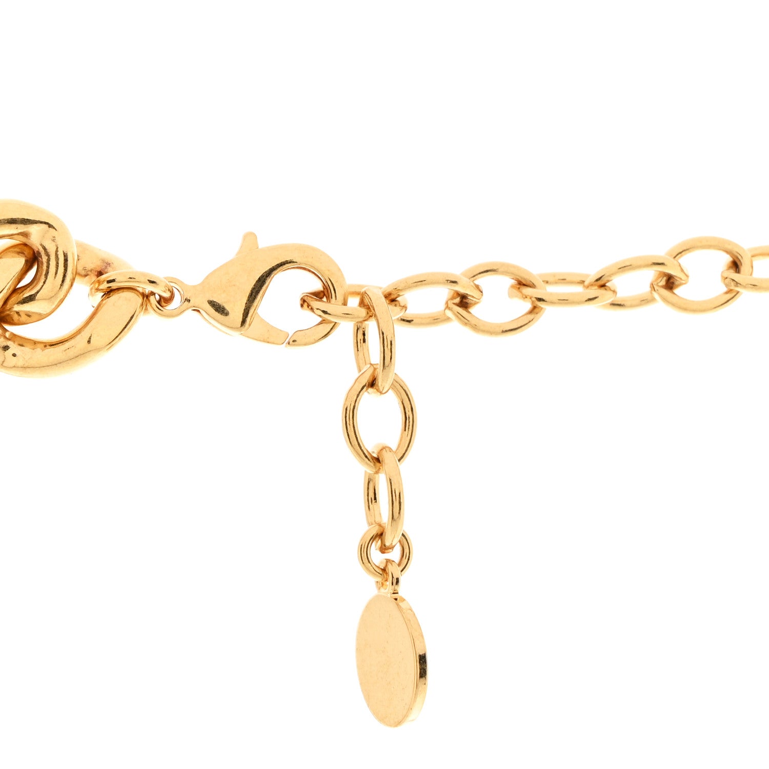 Christian Dior Metal 30 Montaigne Necklace Gold 5 of 7