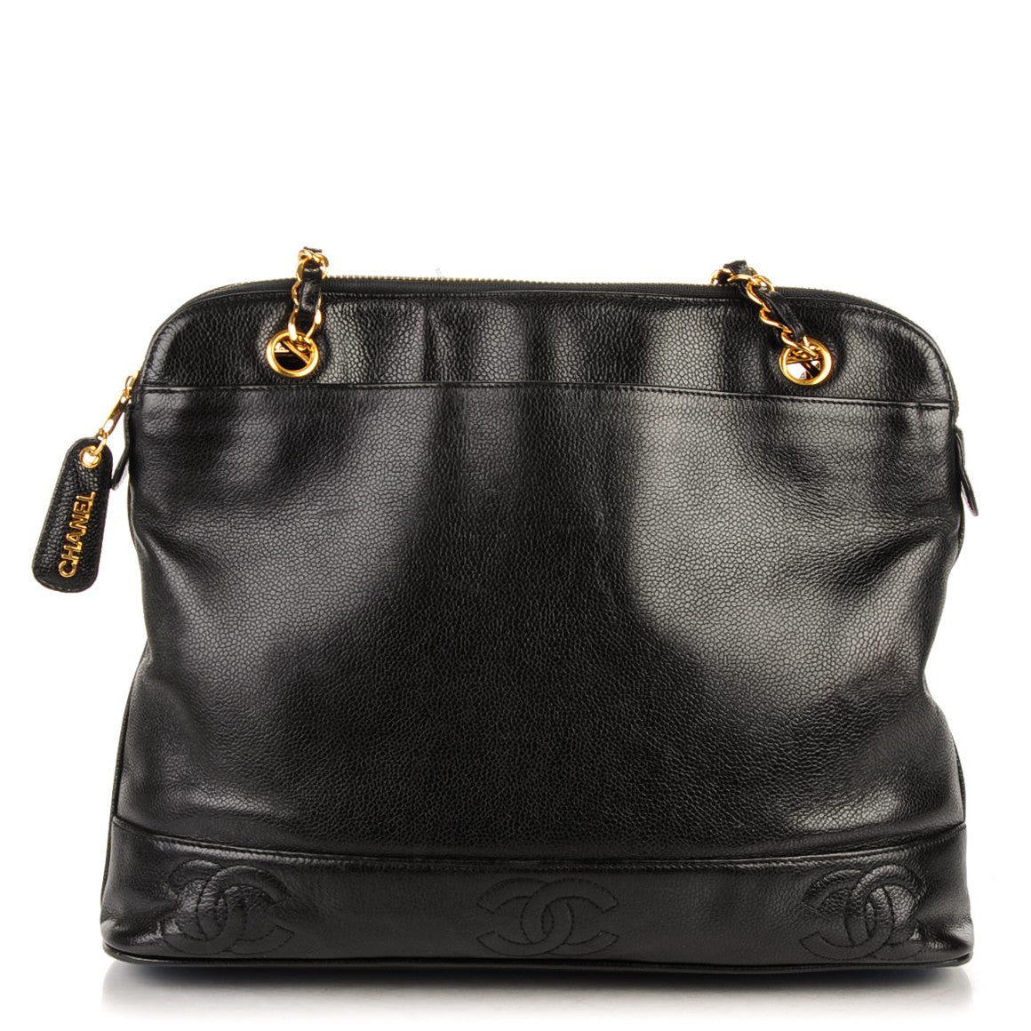 Chanel Caviar Shoulder Bag Black 1 of 9
