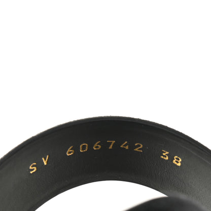 Saint Laurent Suede Studded Gia Sandals 38 Black 8 of 8