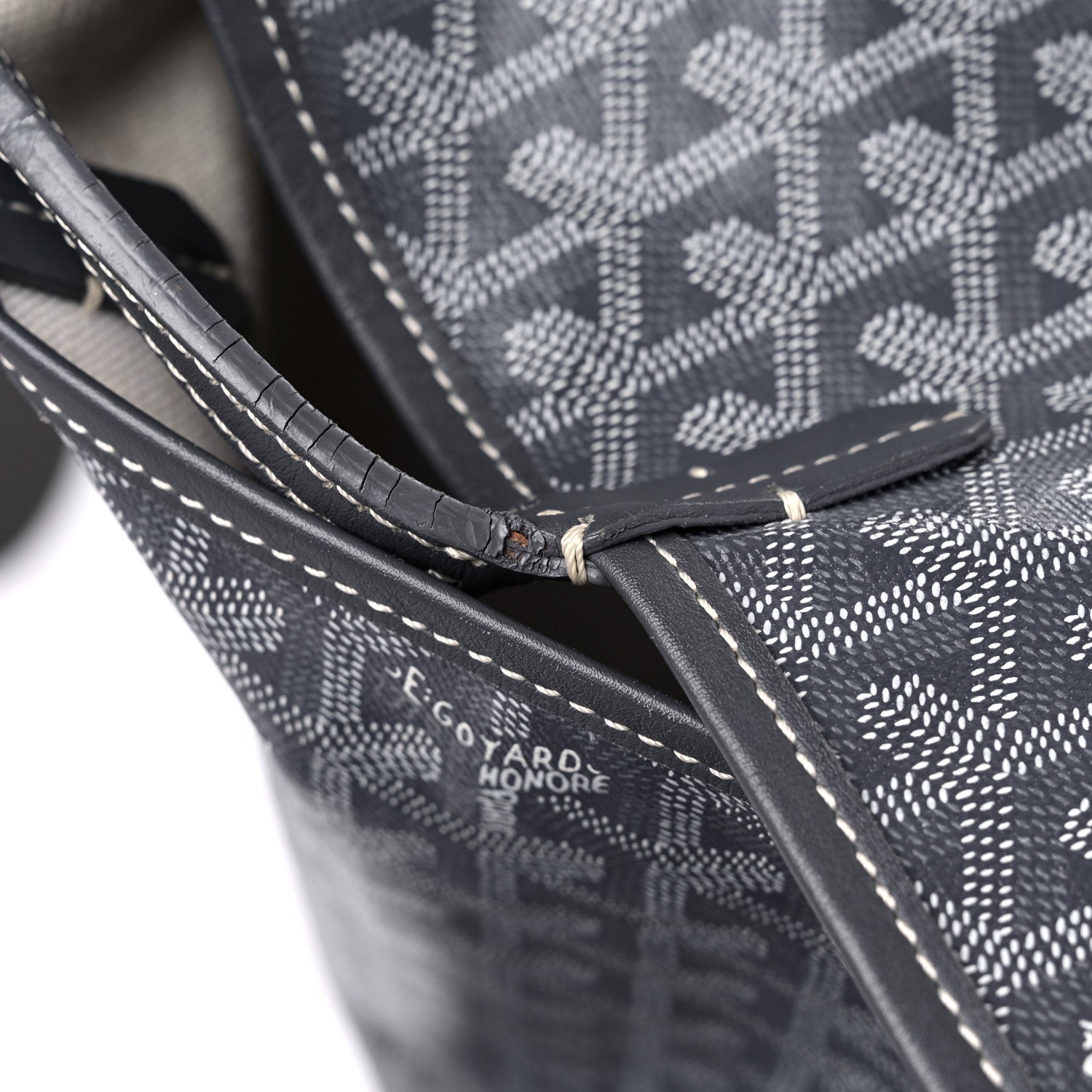 Goyard Goyardine Saint Louis GM Grey 16 of 18