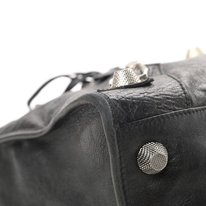 Balenciaga Agneau Giant 21 Silver Hardware Work Black 9 of 18