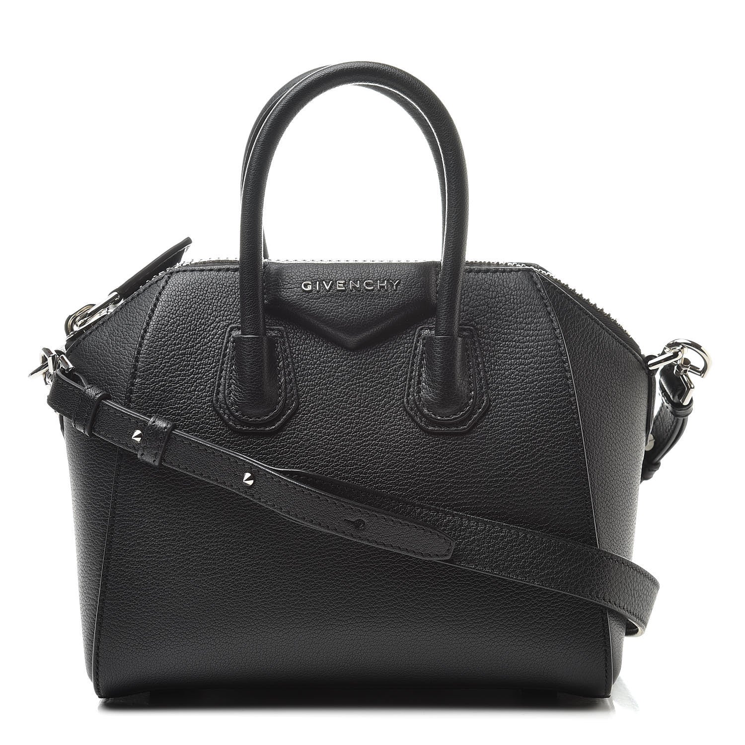 Givenchy Sugar Goatskin Mini Antigona Black 1 of 11