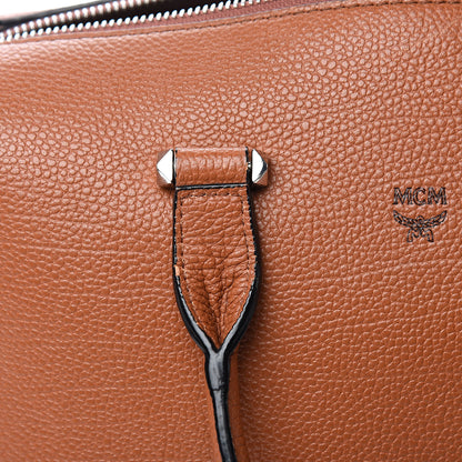 MCM Grained Calfskin Medium Ella Boston Brown 13 of 13