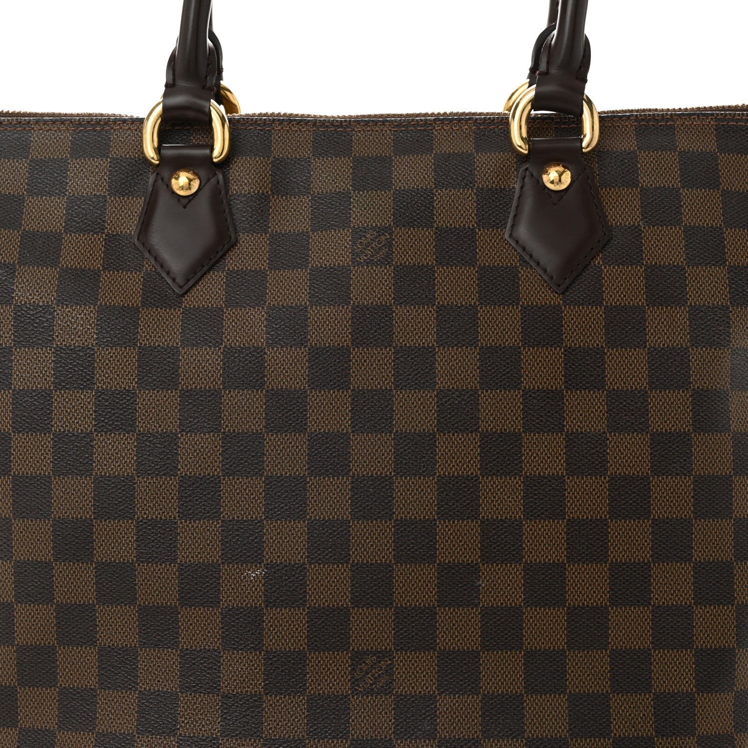 Louis Vuitton Damier Ebene Saleya MM 7 of 9