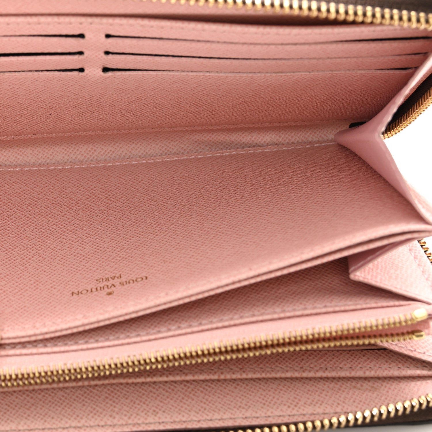 Louis Vuitton Monogram Zippy Wallet Rose Ballerine 6 of 9