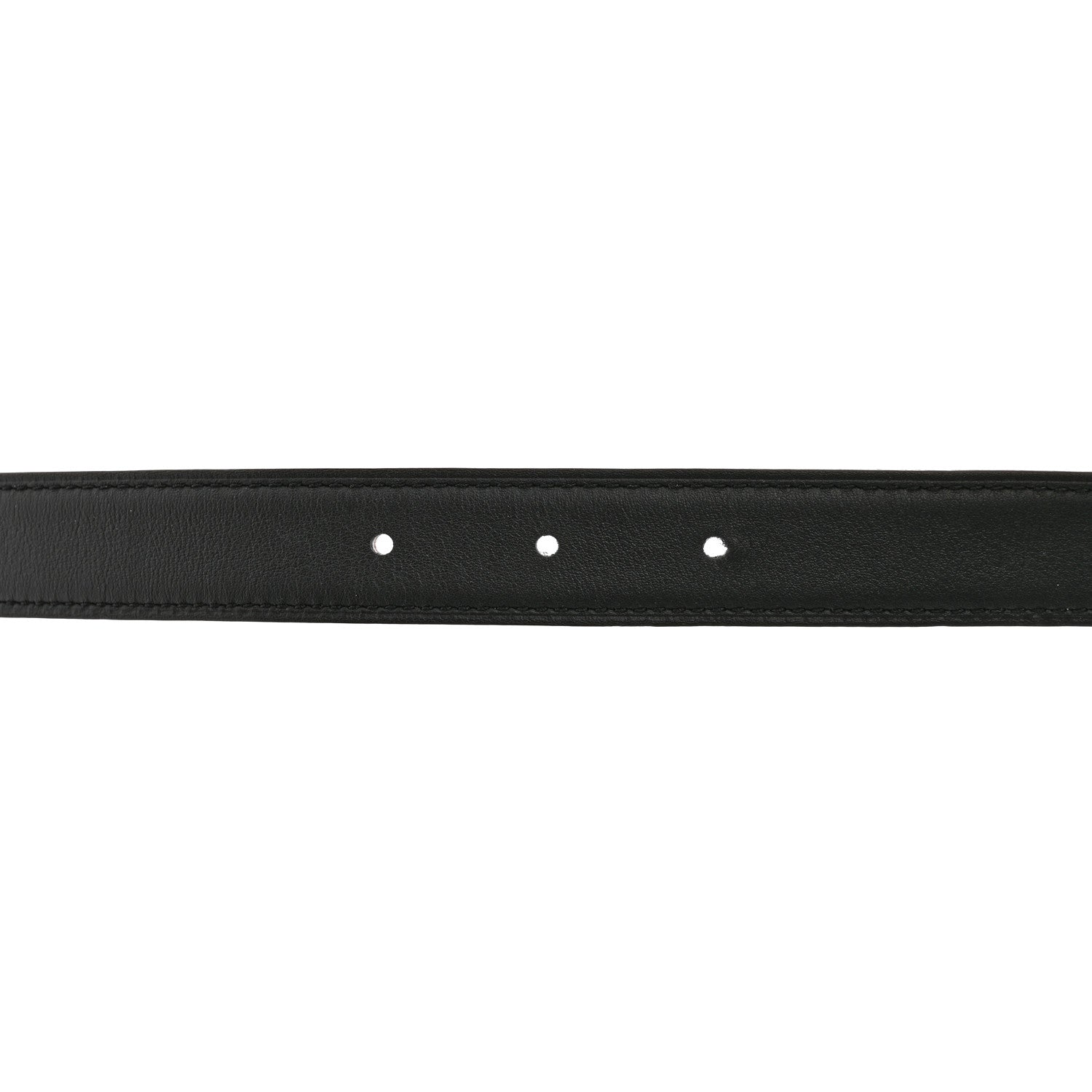 Hermes Swift Epsom 24mm Belt Strap 90 36 Black Gold 3 of 7