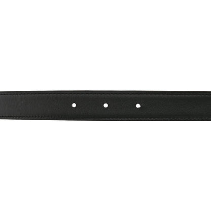 Hermes Swift Epsom 24mm Belt Strap 90 36 Black Gold 3 of 7