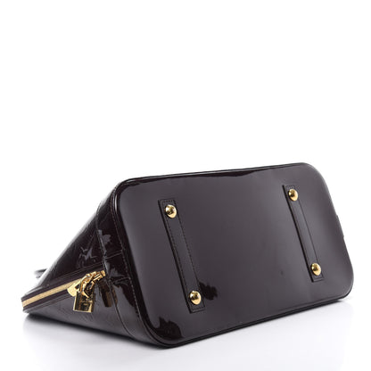 Louis Vuitton Vernis Alma GM Amarante 4 of 14