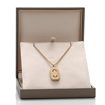 Bulgari 18K Yellow Gold Parentesi Pendant Necklace 5 of 5