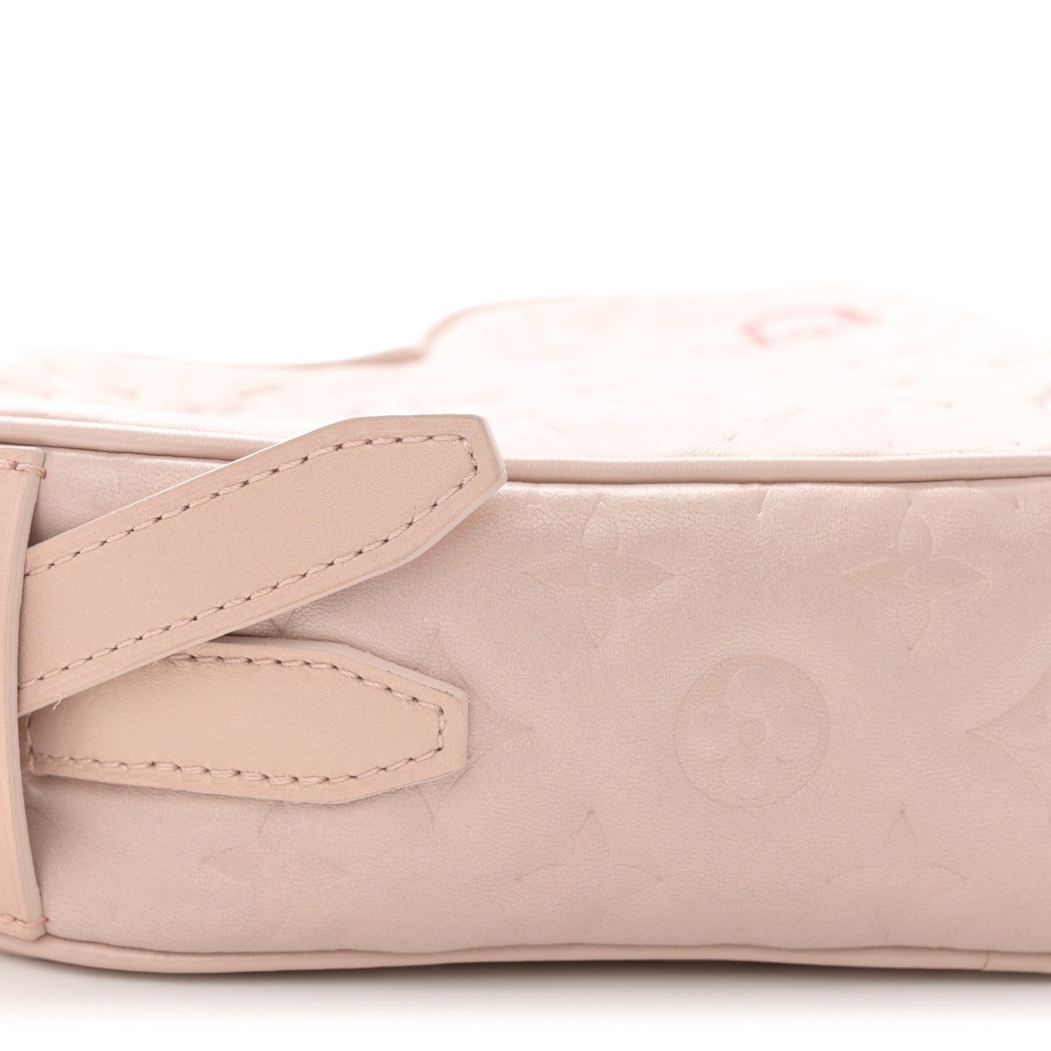 Louis Vuitton Lambskin Embossed Monogram Fall In Love Sac Coeur Light Pink 8 of 9