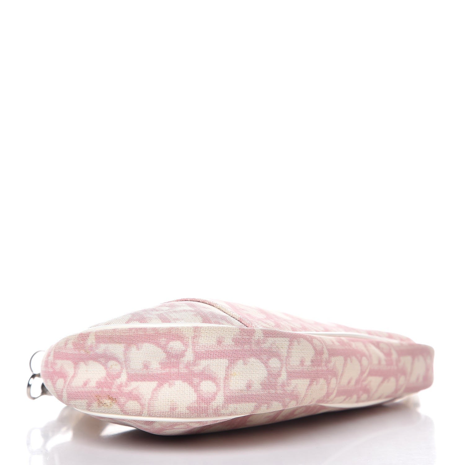 Christian Dior Monogram Mini Saddle Pochette Pink 4 of 14