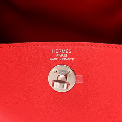 Hermes Swift Mini Lindy 20 Rouge de Coeur 6 of 11