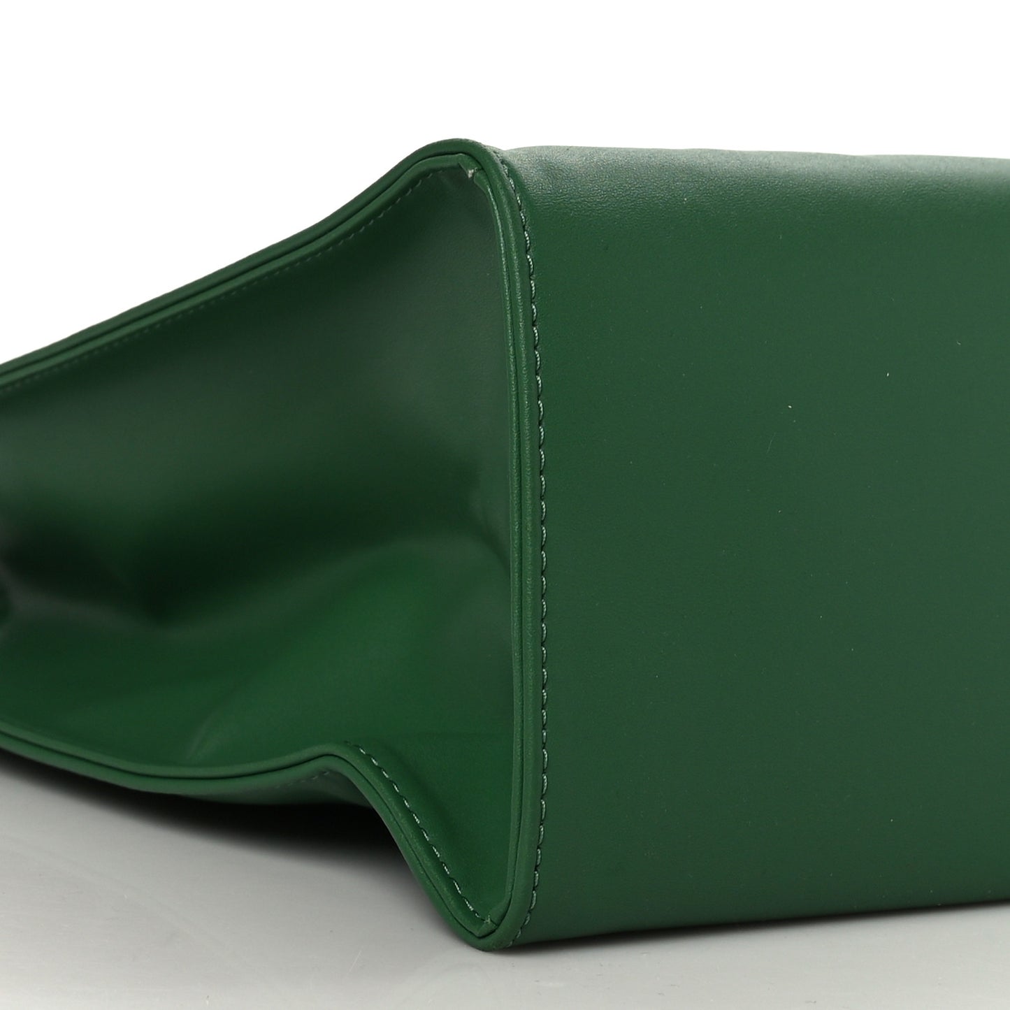 Vegan Leather Medium Shopping Bag Leaf