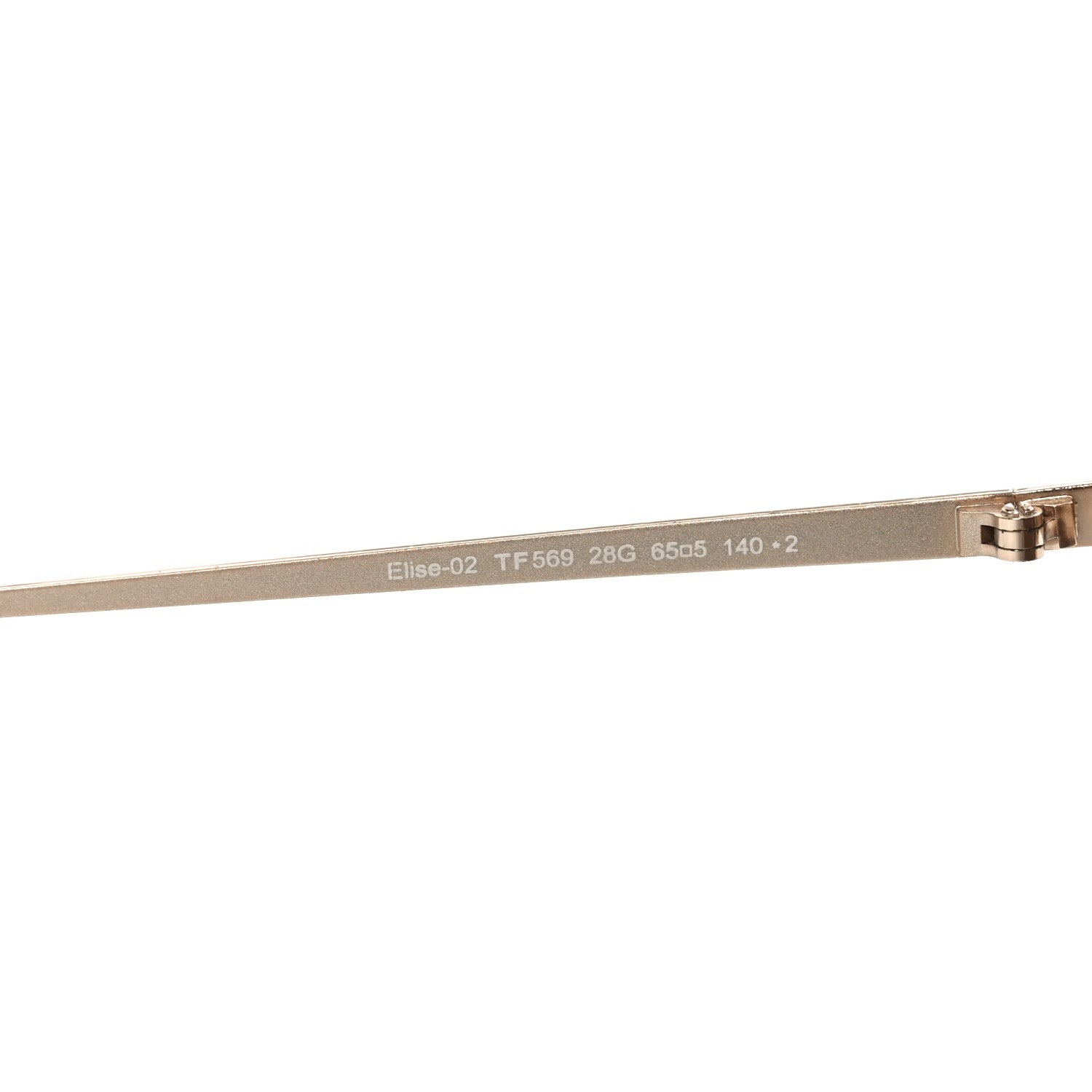 Tom Ford Elise 2 Sunglasses TF569 Gold 6 of 6