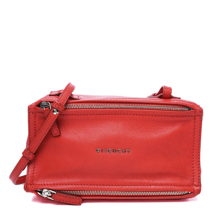 Givenchy Sugar Goatskin Mini Pandora Red 1 of 9
