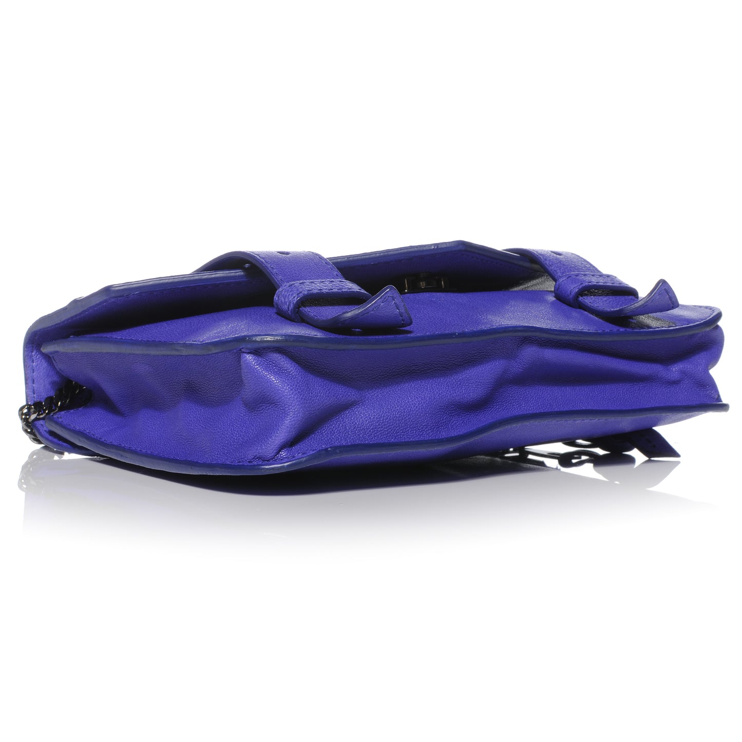 Leather PS1 Large Chain Wallet Purple Rain