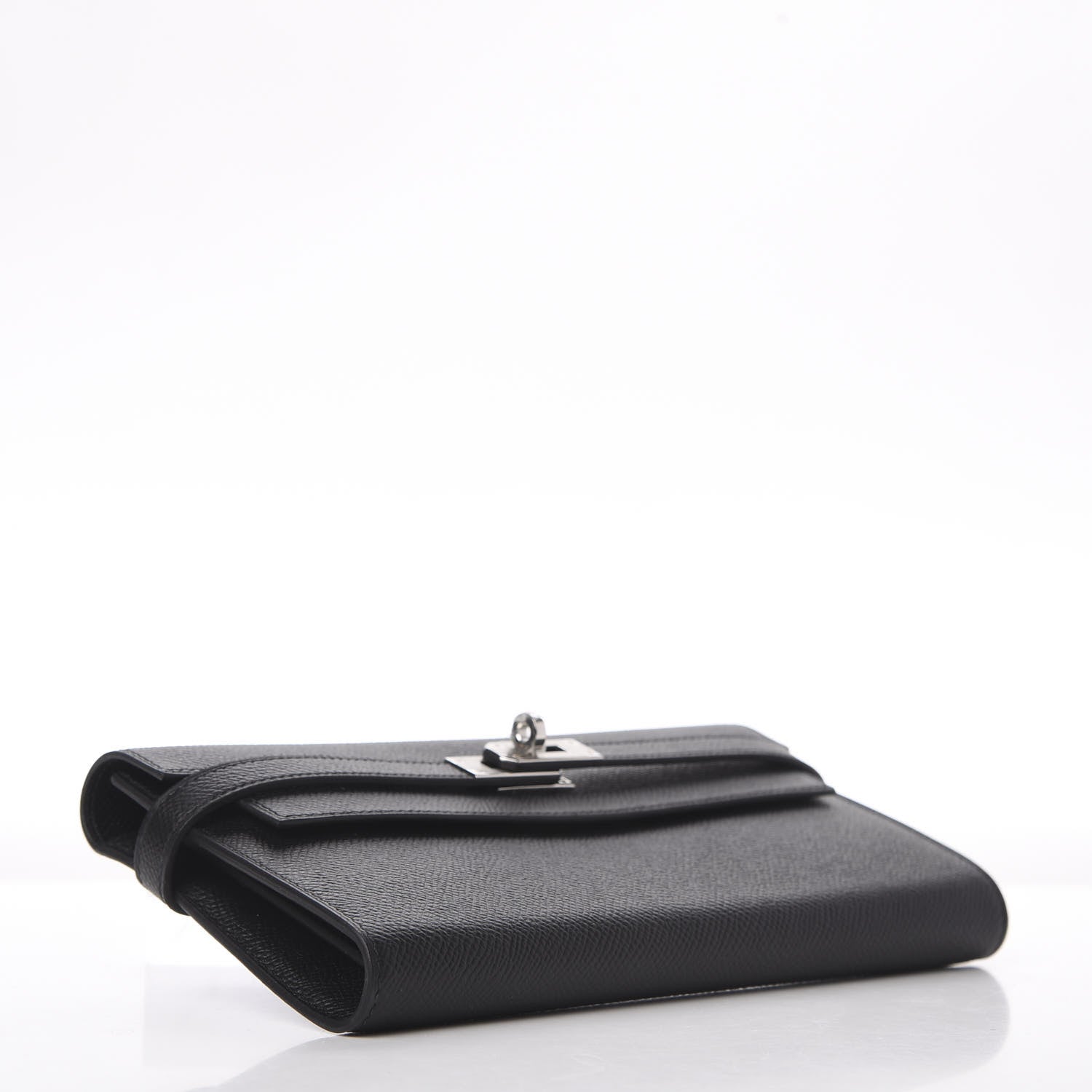Hermes Epsom Kelly Longue Wallet Black 4 of 9