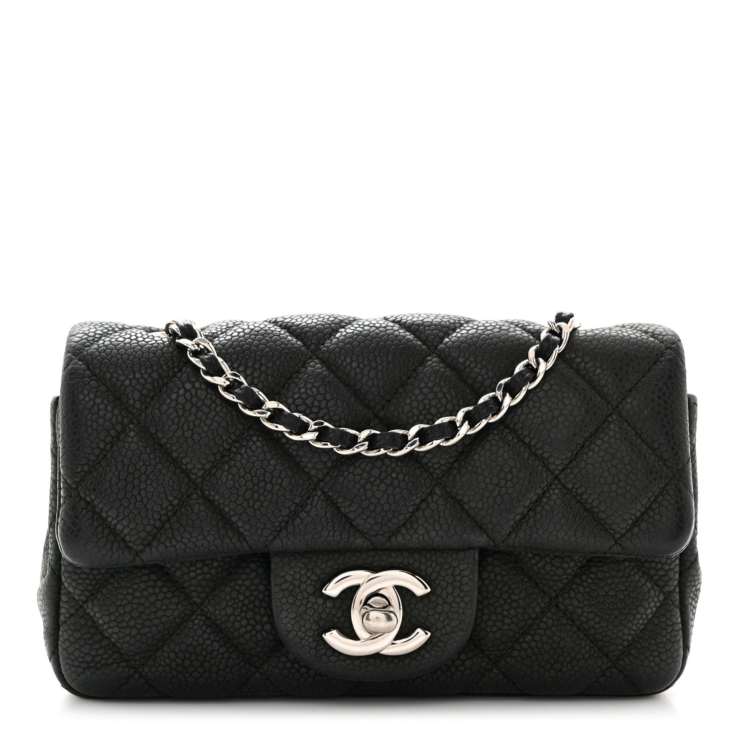 Chanel Iridescent Caviar Quilted Extra Mini Flap Black 1 of 11