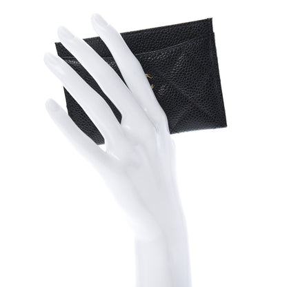 Chanel Caviar Quilted Card Holder Black 2 of 9