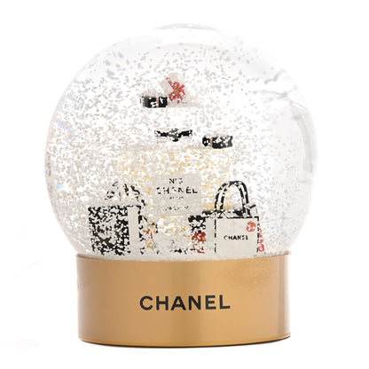 Chanel Glass N°5 Perfume Bottle Snow Globe 1 of 5