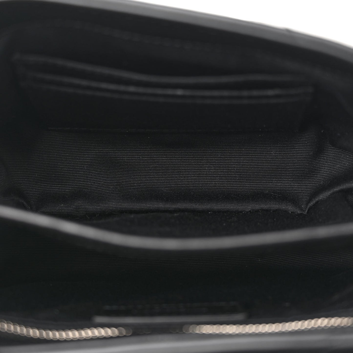 Calfskin Y Quilted Monogram Toy Loulou Crossbody Bag Black