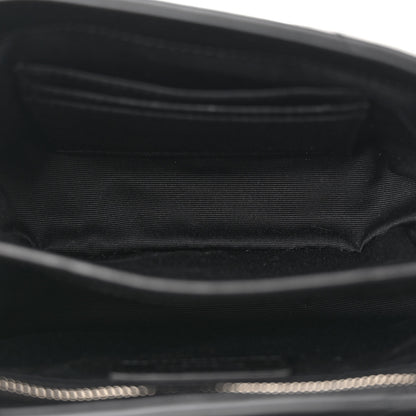 Saint Laurent Calfskin Y Quilted Monogram Toy Loulou Crossbody Bag Black 5 of 12