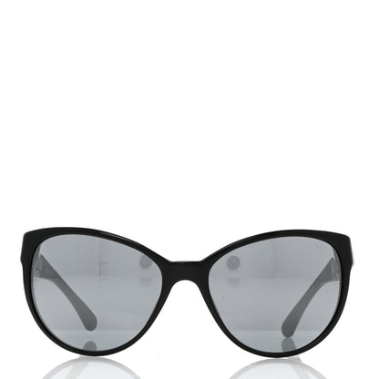Chanel Cat Eye Chain Polarized Sunglasses 5215-Q Black 2 of 13