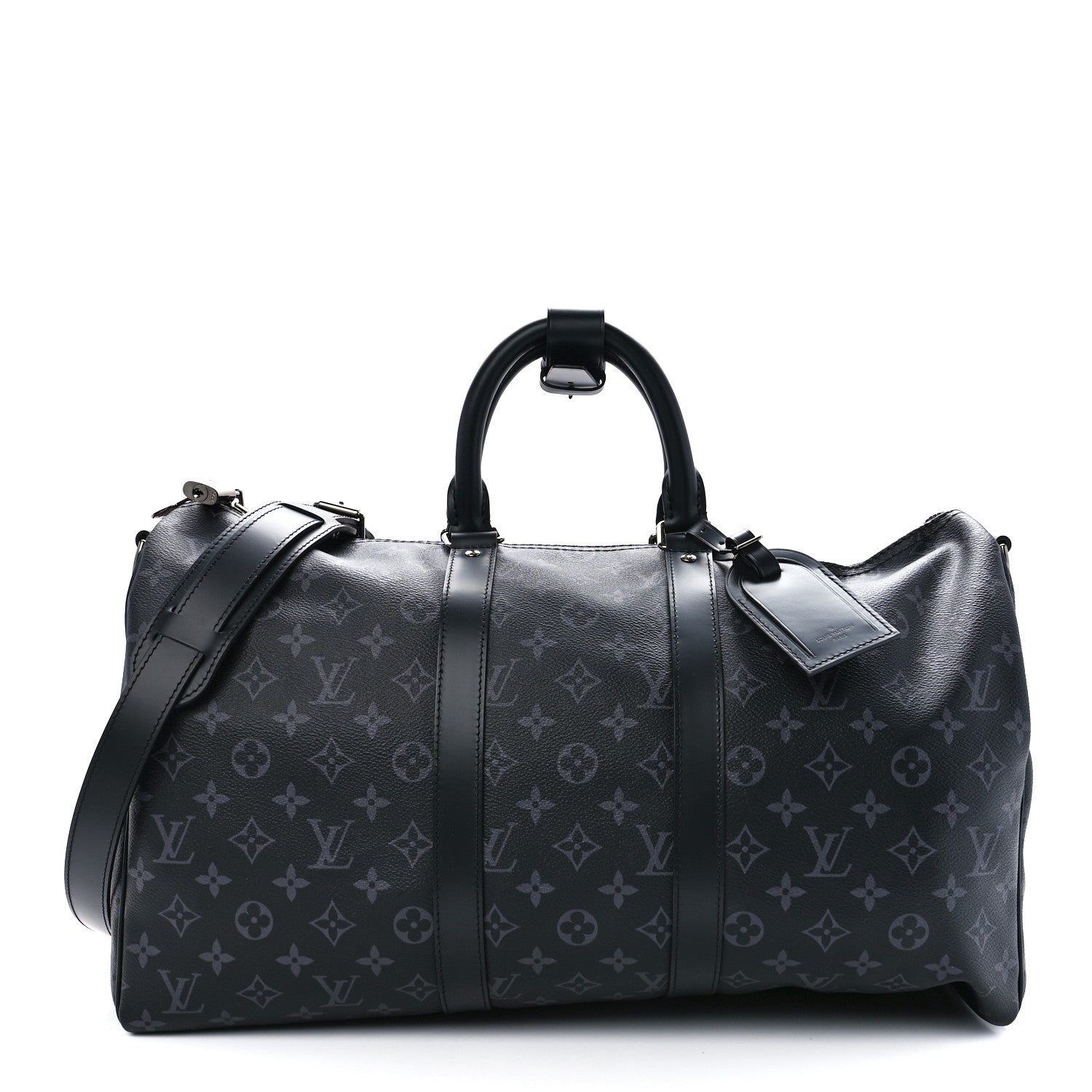 Louis Vuitton Monogram Eclipse Keepall Bandouliere 45 1 of 11