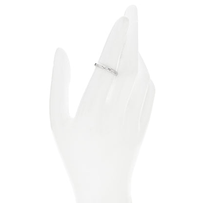 Cartier Platinum Diamond 3mm C De Cartier Wedding Band Ring 52 6 2 of 6