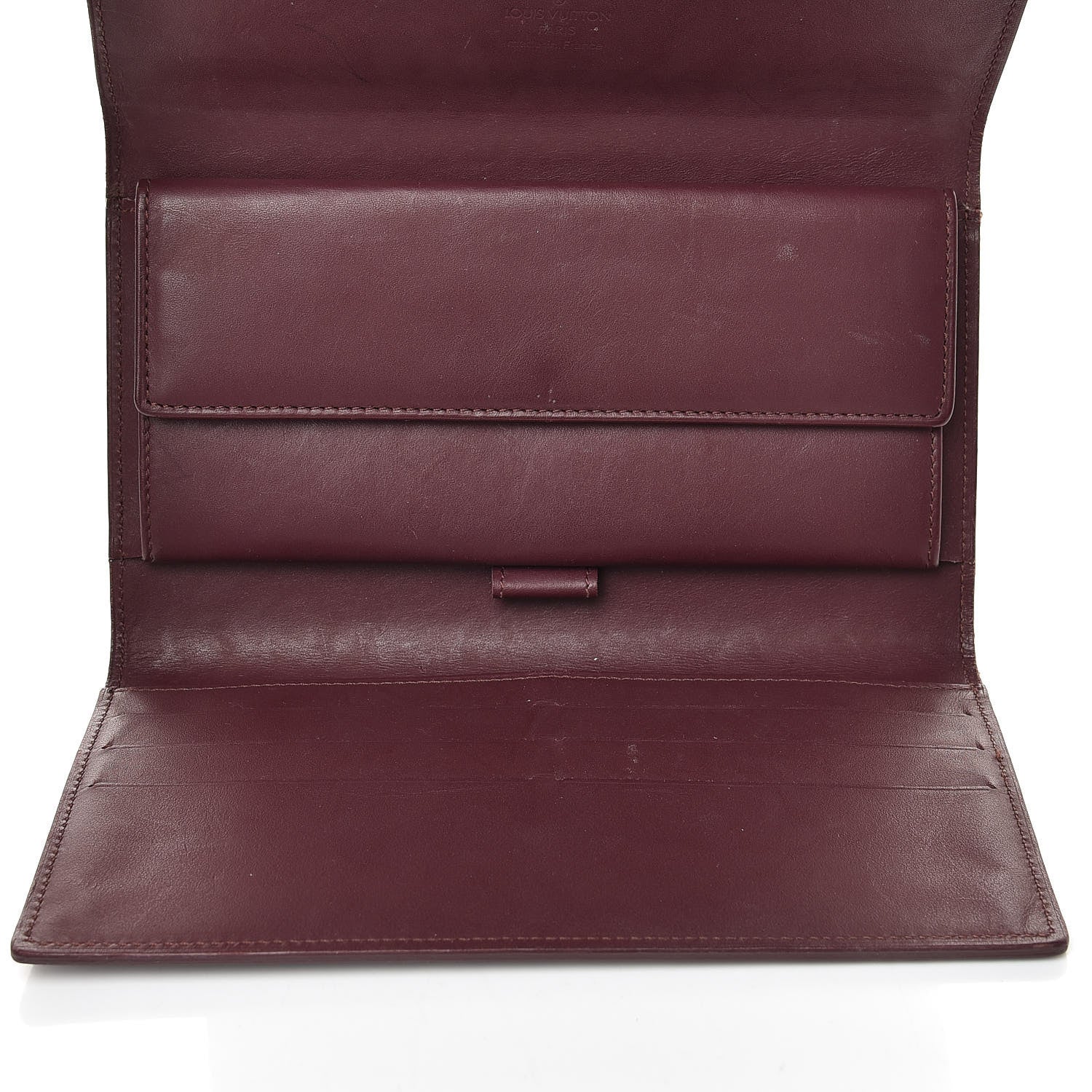 Louis Vuitton Mat Monogram Porte Tresor International Wallet Violet 5 of 18