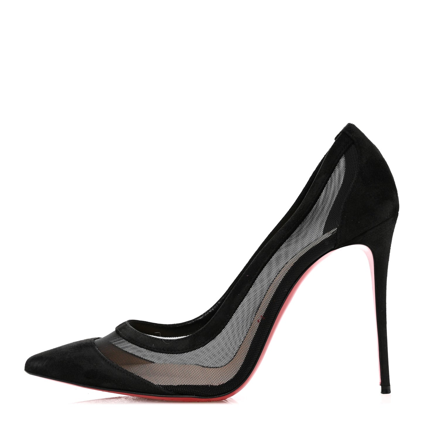 Veau Velours Rete Galativi 100 Pumps 40.5 Black