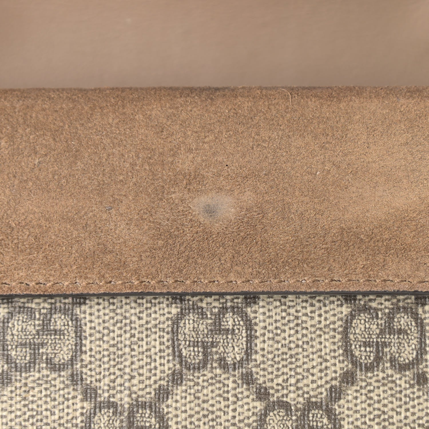 Gucci GG Supreme Monogram Super Mini Dionysus Shoulder Bag Taupe 11 of 11