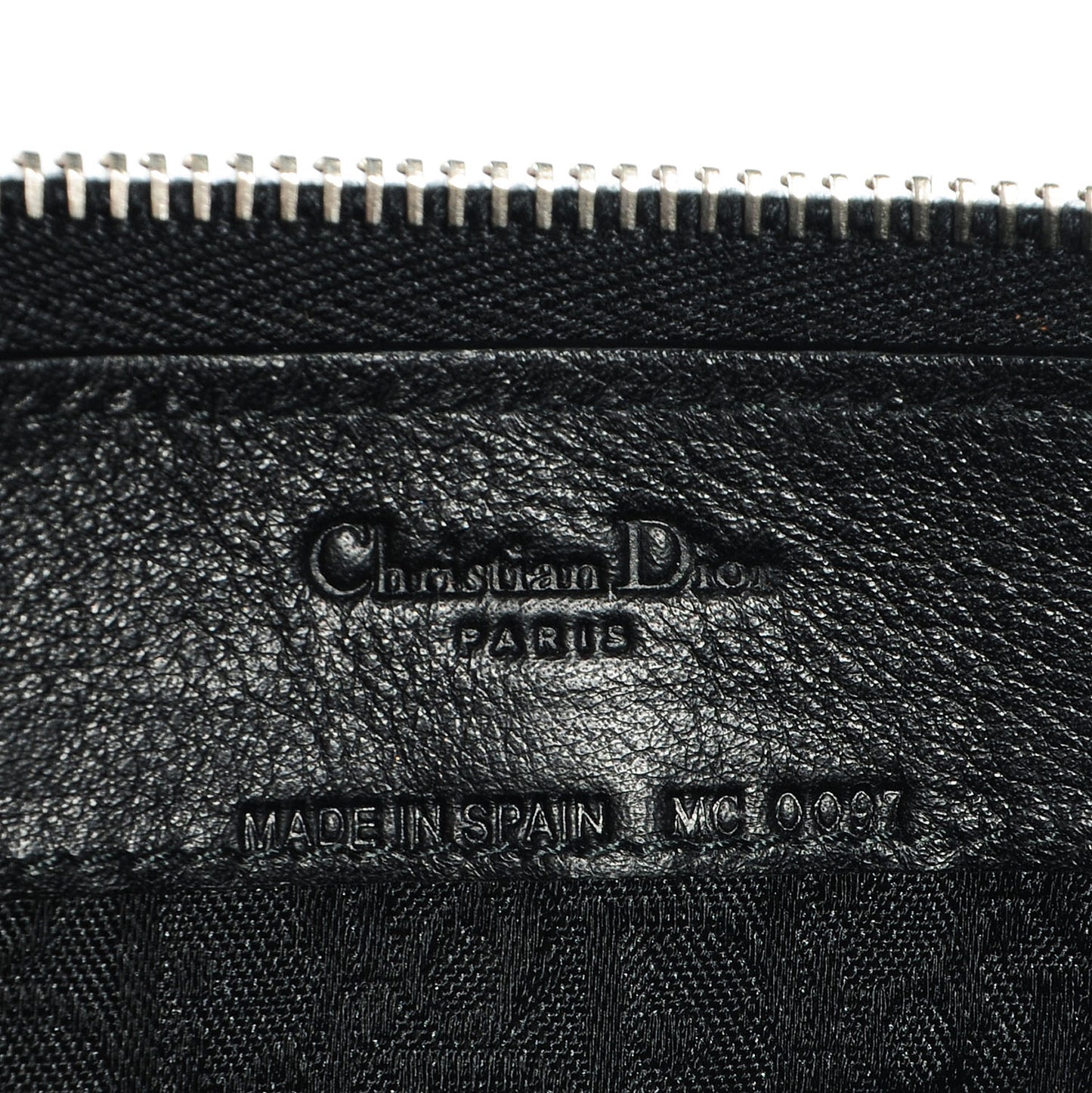 Patent Cannage Lady Dior Continental Wallet Black