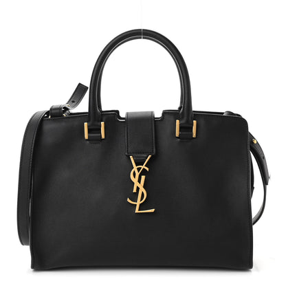 Saint Laurent Calfskin Monogram Baby Downtown Cabas Black 1 of 10