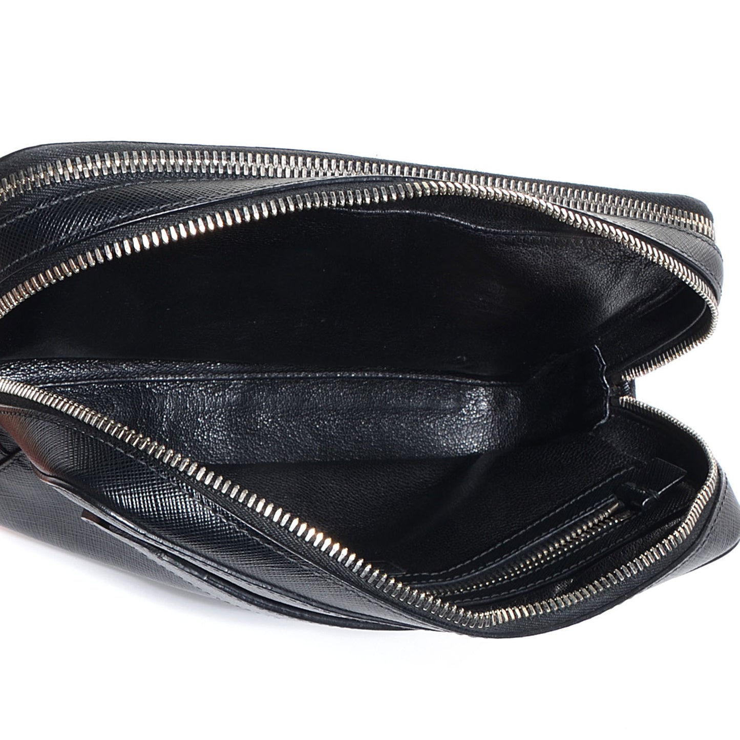 Saffiano Small Travel Bag Black