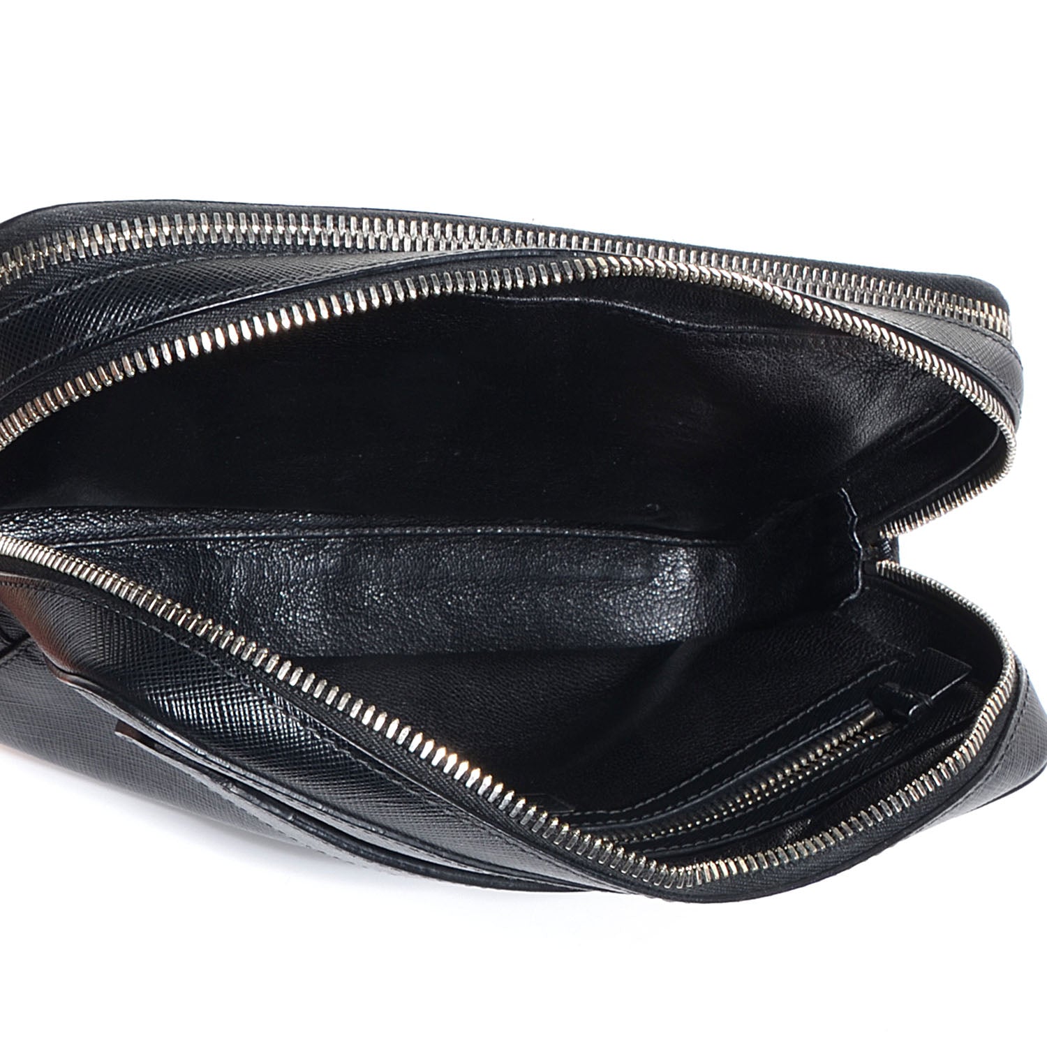 Prada Saffiano Small Travel Bag Black 5 of 11