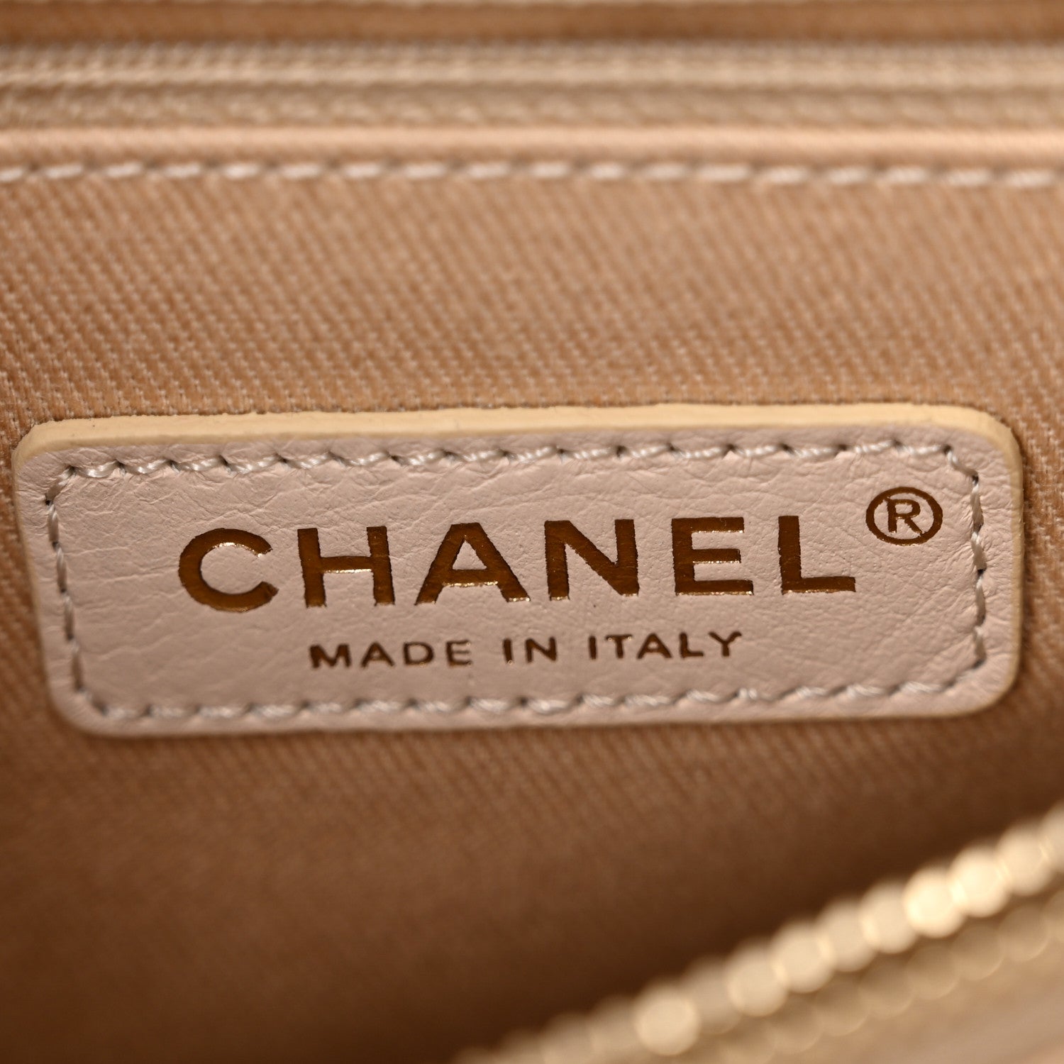 Chanel Iridescent Caviar Quilted Small Coco Handle Flap White 6 of 11