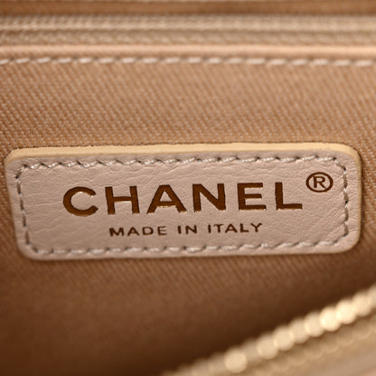 Chanel Iridescent Caviar Quilted Small Coco Handle Flap White 6 of 11