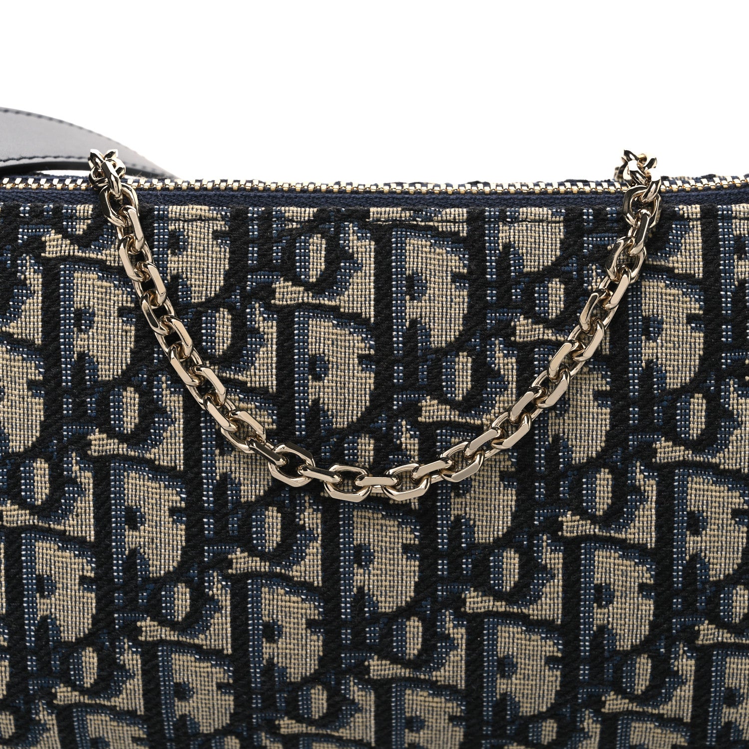 Christian Dior Oblique Dior Club Bag Blue 8 of 10