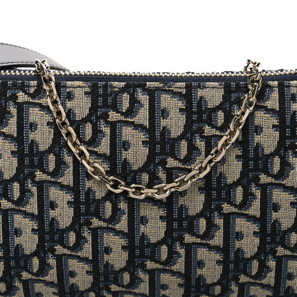 Christian Dior Oblique Dior Club Bag Blue 8 of 10