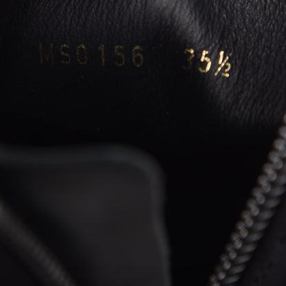 Louis Vuitton Neoprene Suede Embossed Monogram Stellar High Top Sneakers 35.5 Black 13 of 15