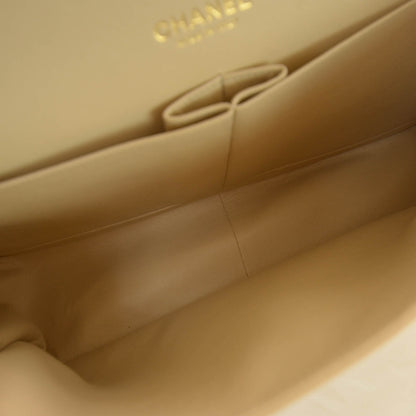 Chanel Caviar Jumbo Double Flap Beige 9 of 10