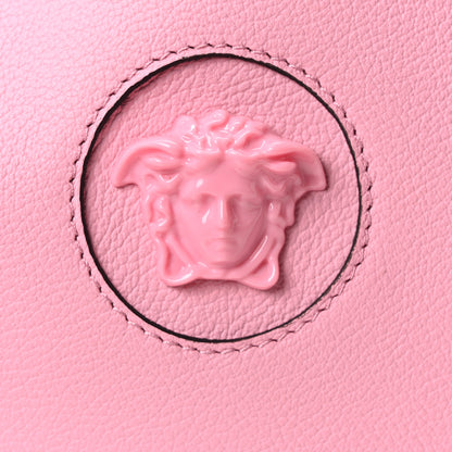 Versace Grained Calfskin La Medusa Pouch Pink 7 of 9