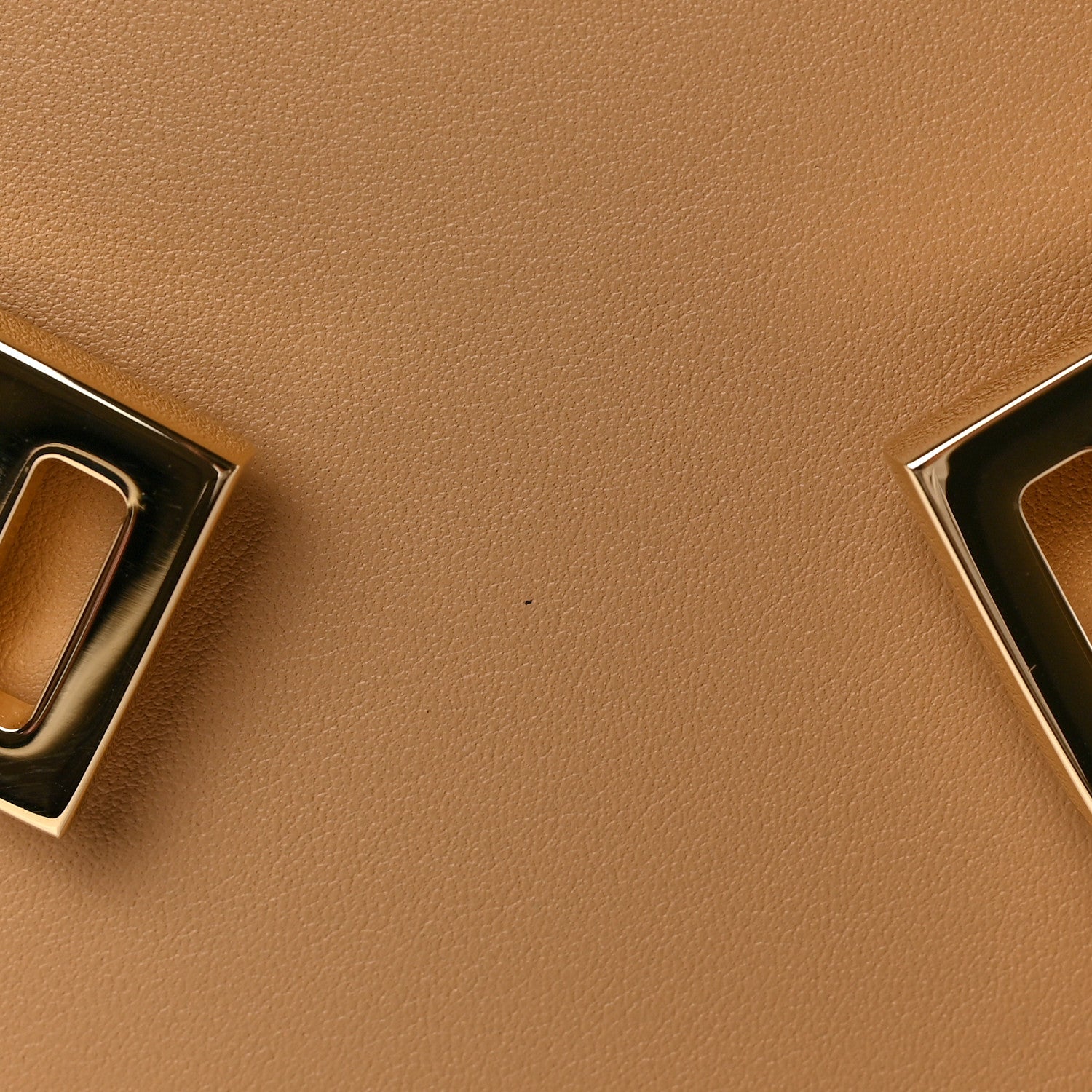 Salvatore Ferragamo Natural Grain Calfskin Small Hug Bag Light Caramel 9 of 9