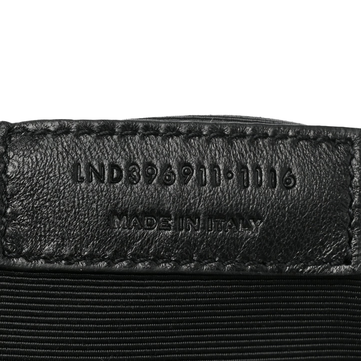 Grain De Poudre Matelasse Chevron Monogram Shopping Bag Black