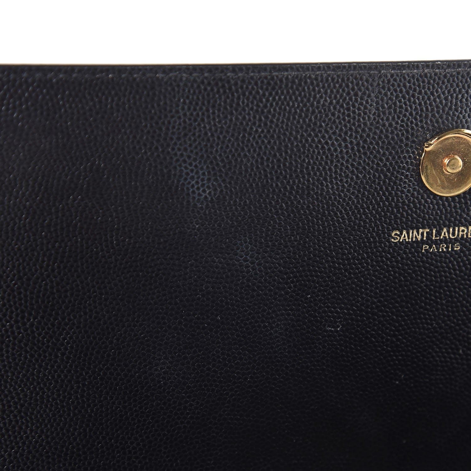 Saint Laurent Grain De Poudre Medium Classic Monogram Kate Satchel Black 9 of 9