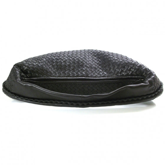Nappa Intrecciato Maxi Veneta Nero