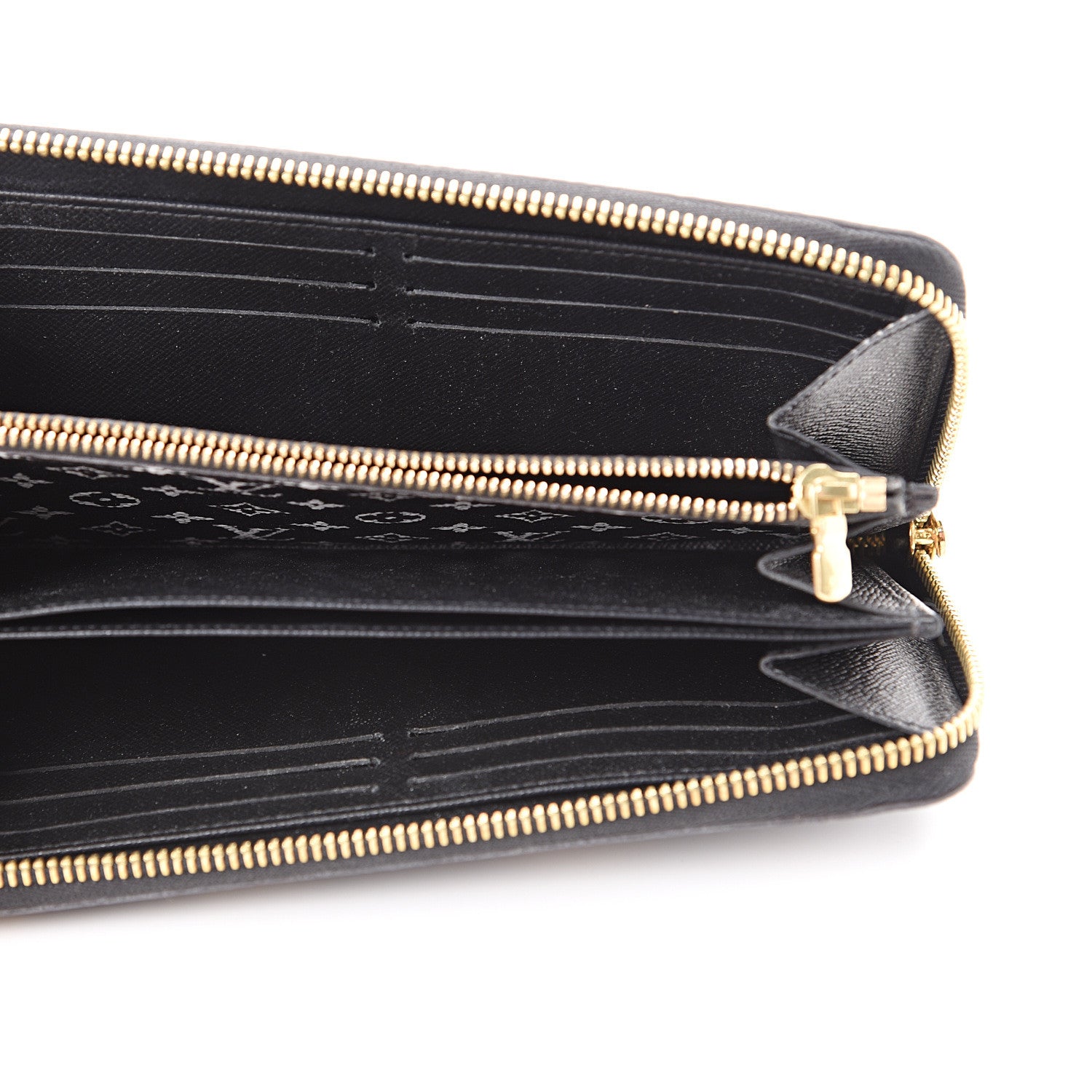Louis Vuitton Monogram Giant Jungle Zippy Wallet Black 4 of 7