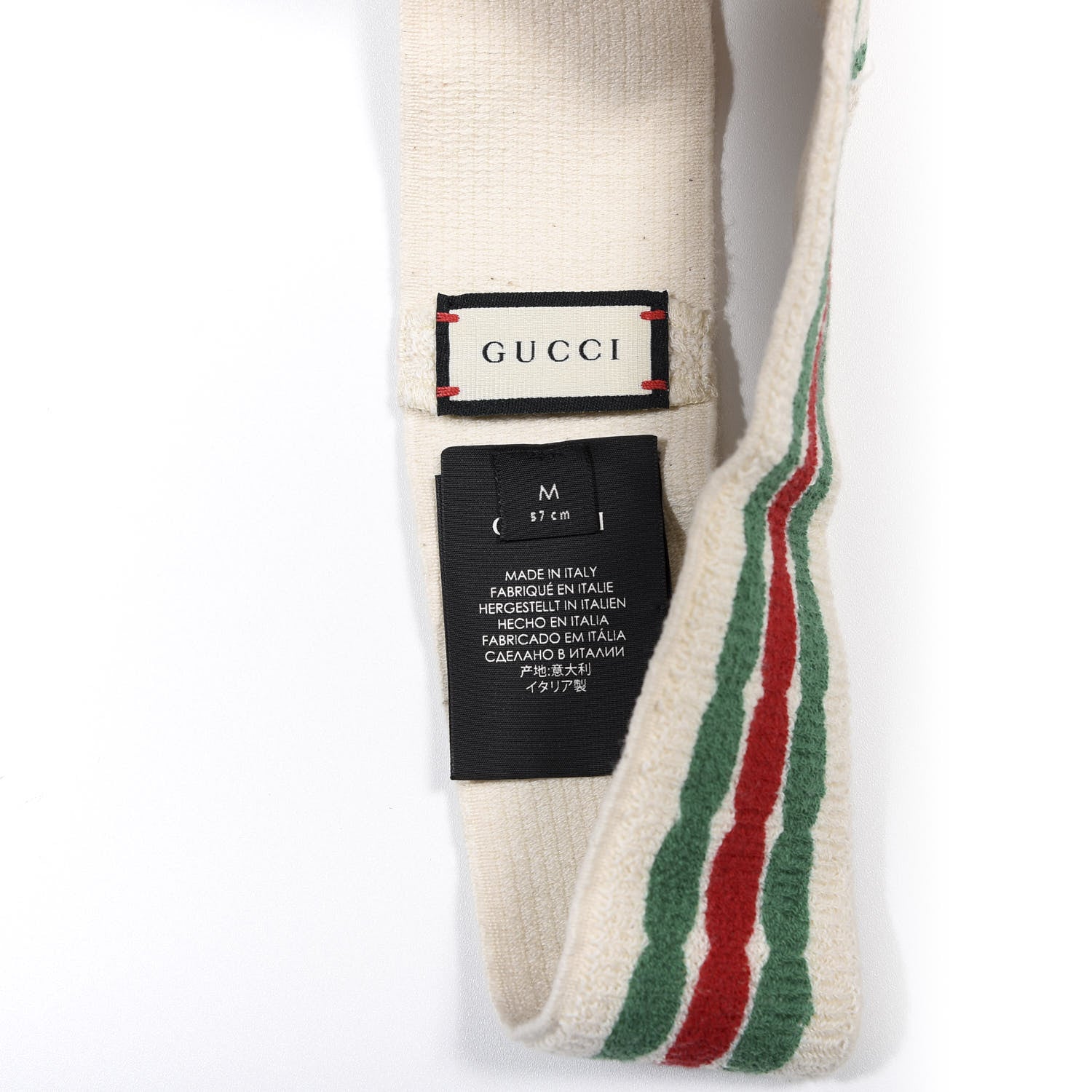 Gucci Cotton Interlocking G Headband and Wrist Set M Multicolor 3 of 3